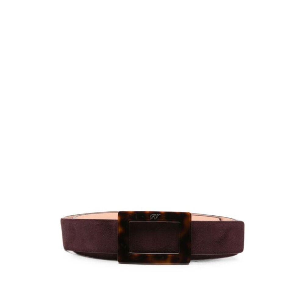 Roger Vivier Women Belle Vivier Leather Belt